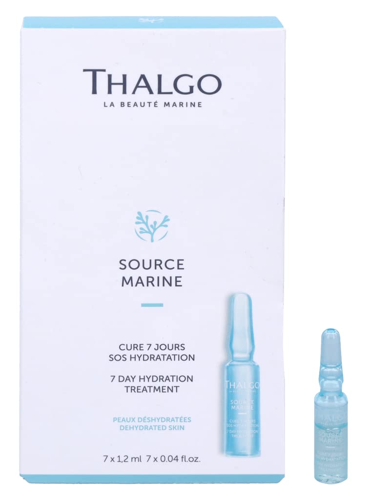 THALGO Source Marine  Hydrating 7Day Treatment Absolute HydraMarine Concentrate SOS Course with Hyaluronic Acid 7x12ml